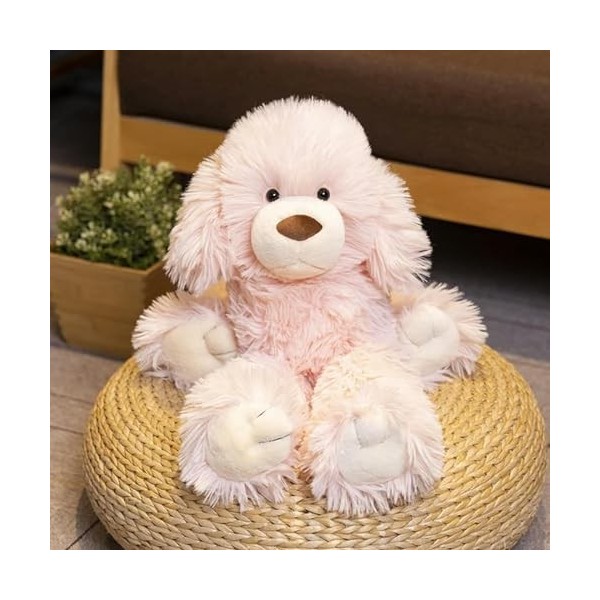 KiLoom Cheveux Longs Teddy Dog Peluche Chiot Peluche Jouet Filles Cadeau D’Anniversaire Décoration À La Maison pour Enfants P