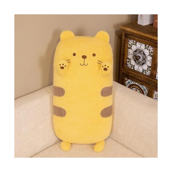 NOpinz Kawaii Chat Peluche Jouet Peluche Chat Peluche Animal Chat Enfants Jouet Fille Oreiller Cadeau d’Anniversaire 50cm 2