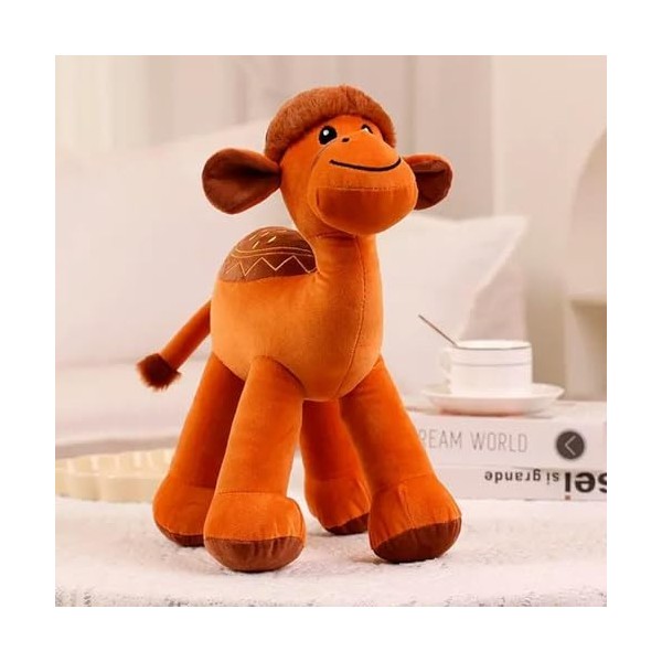 Mignon Peluche Camel Poupée Créatif Cheval en Peluche Jouet D’Anniversaire Cadeau De Noël De Haute Qualité pour Les Enfants 3