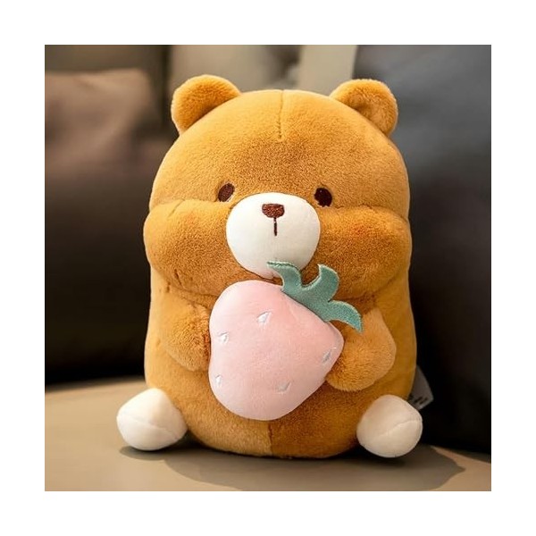 EacTEL Mignon Lapin Panda Peluche Jouet en Peluche Animal Mignon Furry Bunny Duck Poupée Cadeau D’Anniversaire pour Fille Cad