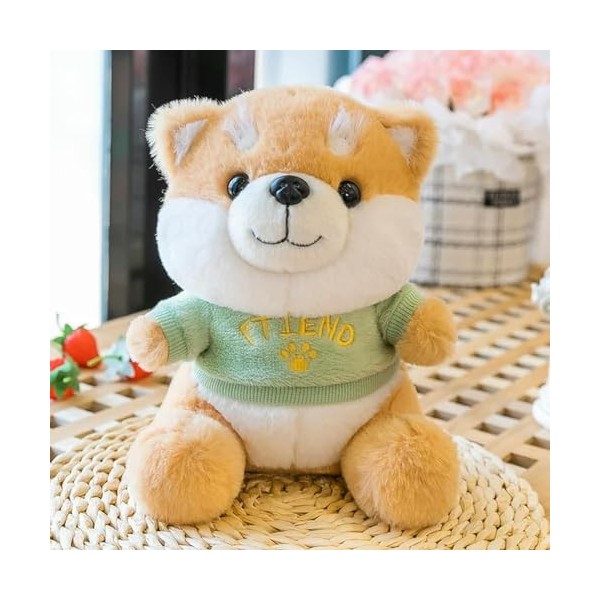 PaMut Mignon Shiba Inu Chien Peluche Jouet vêtements Pitbull Peluche poupée Peluche Animal Jouet Enfants Fille Cadeau d’Anniv