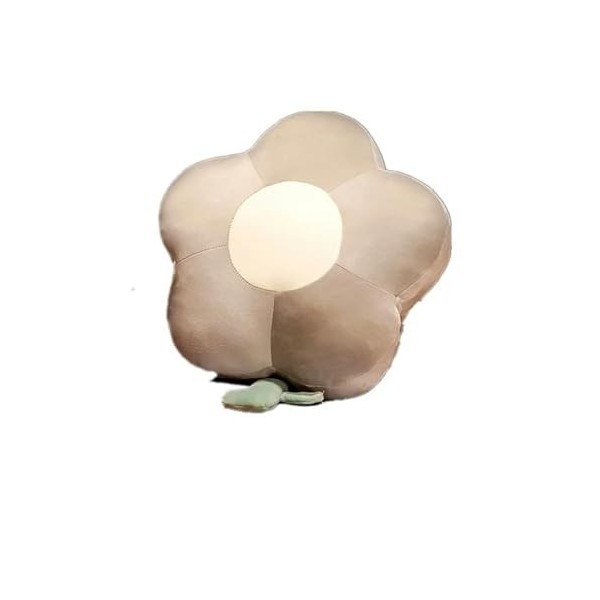NOpinz Fleur en Forme Oreiller Tapis De Sol Bureau Tatami Voiture Tapis Chaise Siège en Peluche Peluche Cadeau Anniversaire C