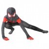 Formemory Déguisement Spiderman Enfant, Costume de Superhéros, Super Héros Cosplay, 3D Spandex Lycra Jumpsuit Araignée Set Av