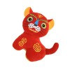 ibasenice 2 Pièces Poupée Tigre Figurine du Zodiaque Jolie Poupée en Peluche Dessin Animé Jouet Animal Fortune Oreiller Câlin