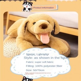 VOTIVA Jouets en Peluche Mignon guérison Simulation Labrador Chien poupée en Peluche bébé Confort Oreiller Chiot poupée Chiff