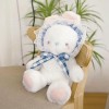EacTEL Mignon Lapin en Peluche Jouet Lapin en Peluche Peluche Poupée Oreiller Cadeau D’Anniversaire Enfants Fille Cadeau De N