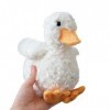 EacTEL Poupée de Canard Mignon Peluche Animal Dessin animé Peluche Canard Peluche Jouet Kawaii Cadeau Enfants Fille Anniversa