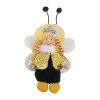 ibasenice 2 Pièces Poupée Jouet en Peluche De Miel Nains De Miel Abeilles en Peluche Décorations De Miel Pompons De Porcistas