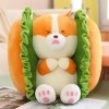 KiLoom Créatif Corgi Chien Lapin Hamburger Jouets en Peluche Animal en Peluche Coussin Canapé Coussin Enfants Cadeau D’Annive