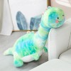 Mignon Arc-en-Ciel Dinosaure Peluche Jouet en Peluche Animal Enfants Poupée Oreiller Doux Kawaii Cadeau D’Anniversaire Décora