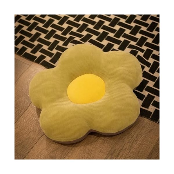 PaMut Coussin de Plante en Peluche en Peluche Fleur en Peluche Coussin de siège Chaise décoration Cadeau d’Anniversaire pour 