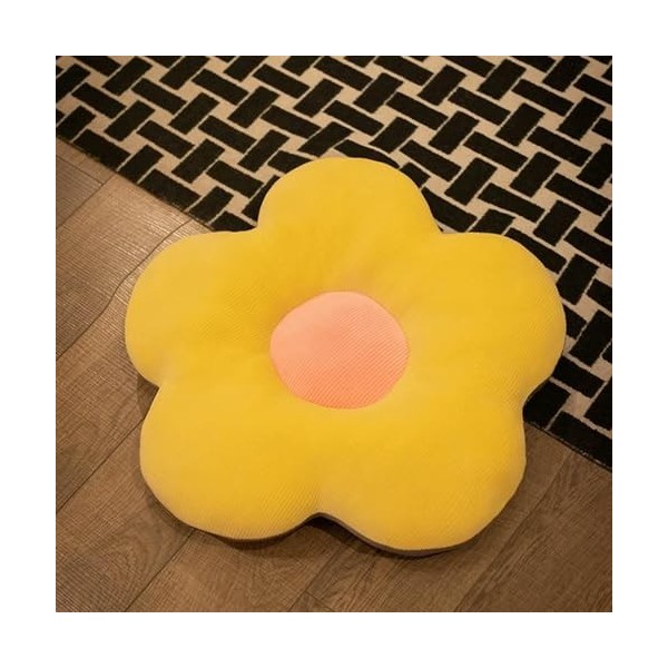 PaMut Coussin de Plante en Peluche en Peluche Fleur en Peluche Coussin de siège Chaise décoration Cadeau d’Anniversaire pour 