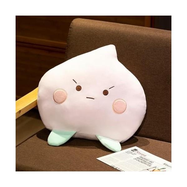 NOpinz Mignon Pêche en Peluche Oreiller Doux Dessin Animé Fruits en Peluche Poupée Jouet Canapé Oreiller Décoration D’intérie