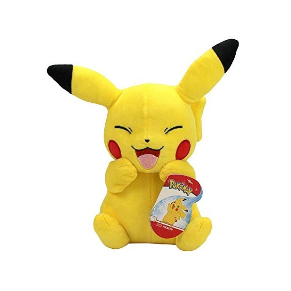Pokémon- Peluches-Pikachu 20 cm, 36766