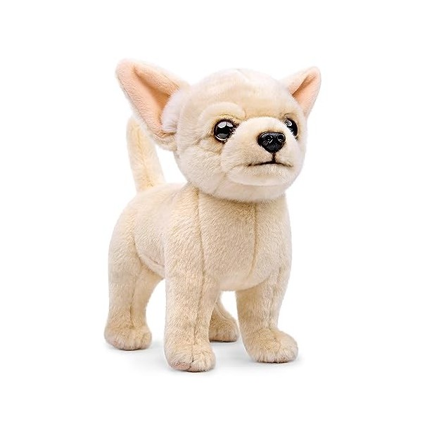 MAOWO Planet Simulation de chien Chihuahua en peluche - 25,4 cm - Jouet en peluche pour enfants