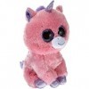 Ty - Ty36963 - Peluche - Beanie Boos - Magic La Licorne Rose - 23 Cm