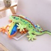 ibasenice Reptishuile Peluche Lézard Animal En Peluche: Doux Lézard En Peluche Gecko Animal En Peluche Canapé Oreiller Cadeau