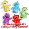 Kit de marionnettes Feelings Family de Learning Resources, marionnettes pour enfants, apprentissage des émotions, 5 marionnet