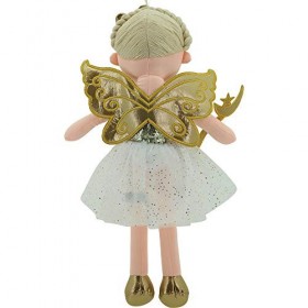 Sweety Toys 11810 Poupée en Peluche fée Princesse Doré 60 cm