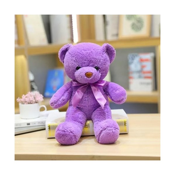 EacTEL Kawaii Peluche Ours en Peluche Mignon Animal en Peluche Peluche Ours en Peluche Oreiller Peluche Jouet Fille Chambre D