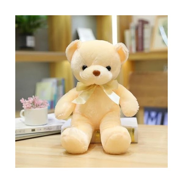 EacTEL Kawaii Peluche Ours en Peluche Mignon Animal en Peluche Ours en Peluche Oreiller Fille Chambre Décoration Poupée Enfan