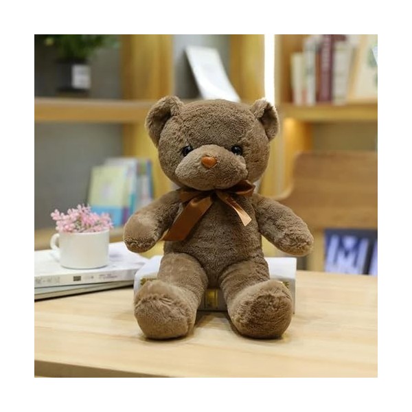 EacTEL Kawaii Peluche Ours en Peluche Mignon Animal en Peluche Ours en Peluche Oreiller Fille Chambre Décoration Poupée Enfan