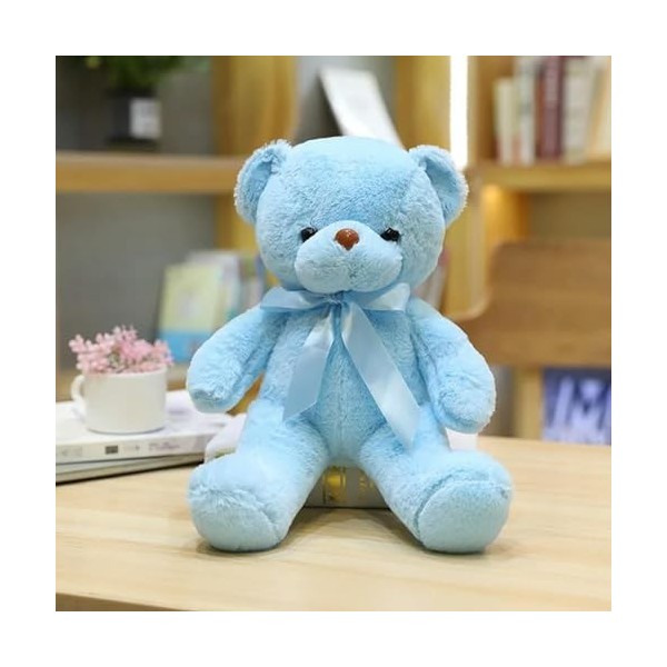 EacTEL Ours en Peluche Kawaii, Jouet Animal en Peluche Mignon, Jouet en Peluche Oreiller, décoration de Chambre de Fille, Cad