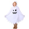 ZZOUFI Deguisement Fantome Enfant, Deguisement Fantome pour Bebe Fille Garcon, Costume Halloween Enfant Fantome, Encapuchonné