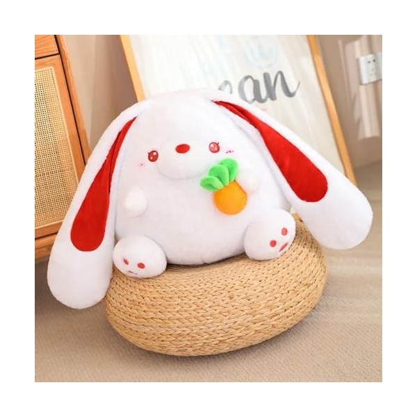 Kawaii Longue Oreille Lapin Jouet Mignon Rond Lapin en Peluche Animal Souris Poupée Oreiller Enfants Fille Cadeau 25cm 2