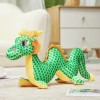 Jouet en Peluche Dragon du Zodiaque Peluche Dessin animé Animal Dinosaure poupée Enfants garçon Fille Cadeau d’Anniversaire C