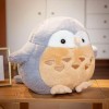 EacTEL Mignon Hibou Peluche Jouet Kawaii Dessin Animé Nighthawk Poupée Peluche Aigle Animal Sommeil Oreiller Cadeau De Noël p