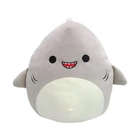 Squishmallows Requin de 30 cm-Ajoute Gordon à Ton équipe Ultra Douce, de Taille Moyenne, Peluche Officielle Kellytoy, SQJW22-