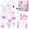 FORMIZON Électronique Chien Jouet, Chien Électronique Interactif avec Accessoires, Peluche Interactifs Chien de Jouets Électr