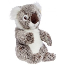 WWF - Peluche Koala - Peluche Réaliste avec de Nombreux Détails Ressemblants - Douce et Souple - Normes CE - Hauteur 22 cm
