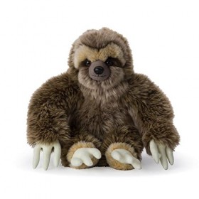 WWF - Peluche Paresseux - Peluche Réaliste avec de Nombreux Détails Ressemblants - Douce et Souple - Normes CE - 28 cm