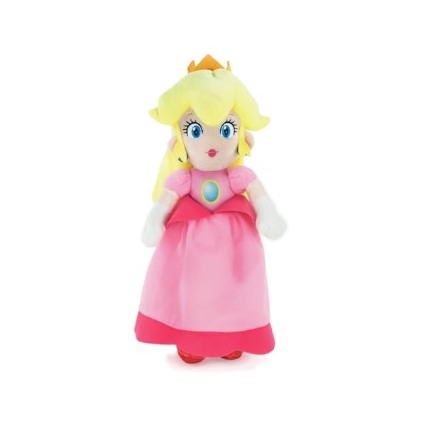 Peluche Princesse Peach - 32 centimètres - Qualité Super Soft