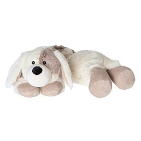 warmies® Coussin Chauffant en Peluche « Hot Pak Chien » Écharpe Millet Garnissage Lavande 50 cm 800 g
