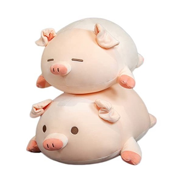 Kekeso Mignon Cochon en Peluche Jouets en Peluche Doux Gros Cochon en Peluche éTreignant Oreiller Cochon Animal PoupéE Jouet 