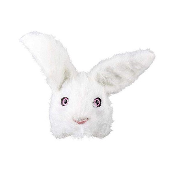 Generique - Masque Lapin Peluche Adulte