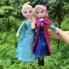 Jouet en Peluche 2 pièces Reine de la Neige Princesse Anna & amp. Elsa Fur Toy 50cm, Kawaii Filled Doll Toy Doll Doll Childre