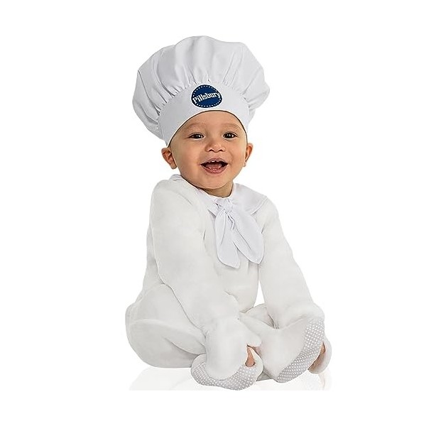 Party City 8406122 Baby Pillsbury Costume de doughboy 0-6 mois 4 pièces