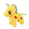 FeiWen Peluche Licorne Joue Le De Cadeau danniversaire pour Les Enfants Jaune, 55cm 