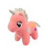 FeiWen Peluche Licorne Joue Le De Cadeau danniversaire pour Les Enfants Jaune, 55cm 