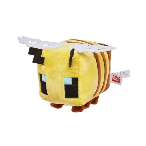 Minecraft - Peluche Officielle 15.24 cm - HBN41 - Personnage Bee