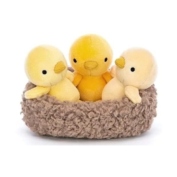 Peluche Poussins dans un nid 13cm Jellycat