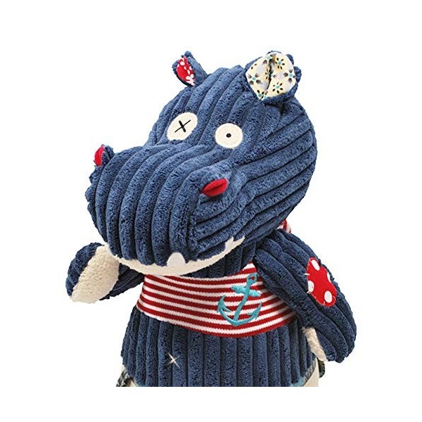 Les Déglingos - Hippipos lhippo - Peluche Petit simply - Doudou - Ultra doux - 22 cm - Dès la Naissance - Garçon et Fille - 