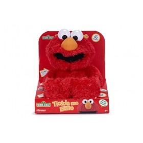 Sesame Street Talking Tickle Me Elmo Peluche sonore et animée Rouge 47 cm
