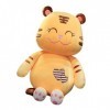 Toyvian Poupée Tigre Jouet en Peluche Oreiller Câlin danimaux Coussin Câlin Animal Anniversaire De Tout- Figurines danimaux