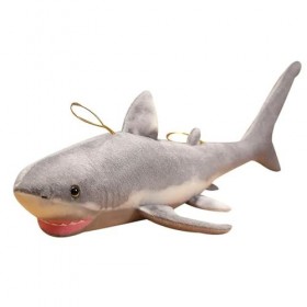 SaruEL Requin géant en Peluche Jouet Baleine Cadeau d’Anniversaire Oreiller Enfants Coussin poupée Cadeau Cadeau de Noël 100c