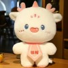 Peluche Dragon Peluche poupée Peluche Dinosaure coloré Jouet Nouvel an Mascotte poupée Enfants poupée Kawaii Cadeaux de Noël 